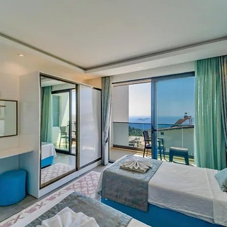4 Bedroom Sea View In Kalkan Вилла *