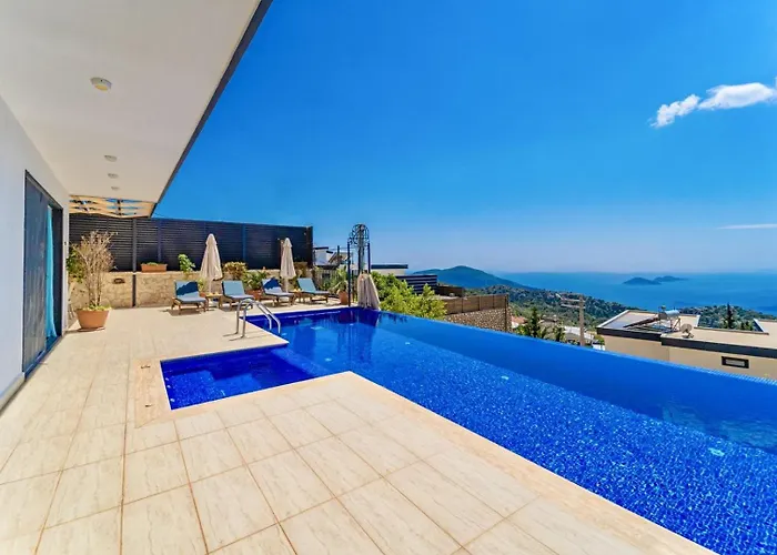 4 Bedroom Sea View In * Kalkan