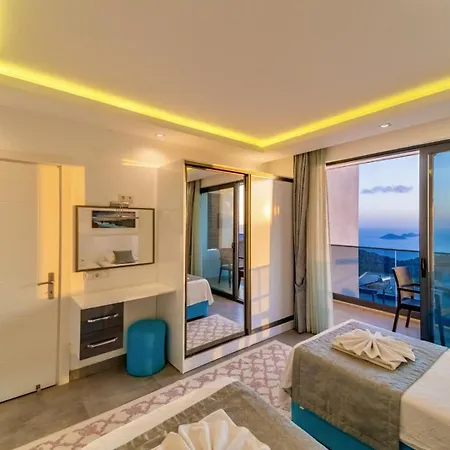 4 Bedroom Sea View In Kalkan ヴィラ カシュ
