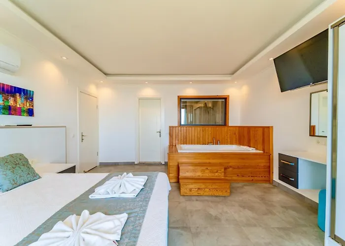 4 Bedroom Sea View In Kalkan 别墅 *