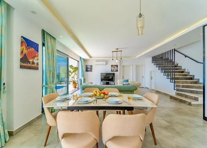 4 Bedroom Sea View In Kalkan 别墅
