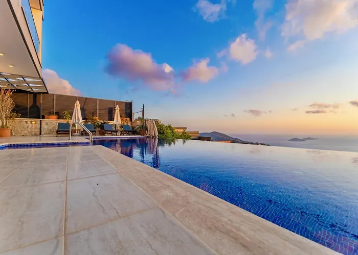 4 Bedroom Sea View In Kalkan 别墅 *