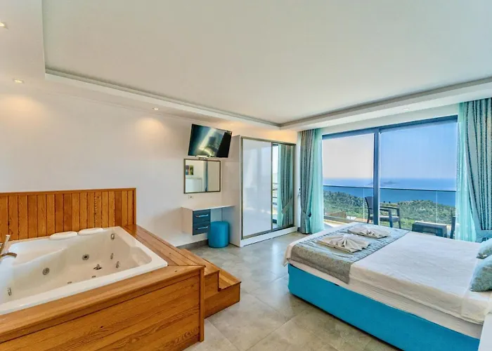 别墅 4 Bedroom Sea View In Kalkan *