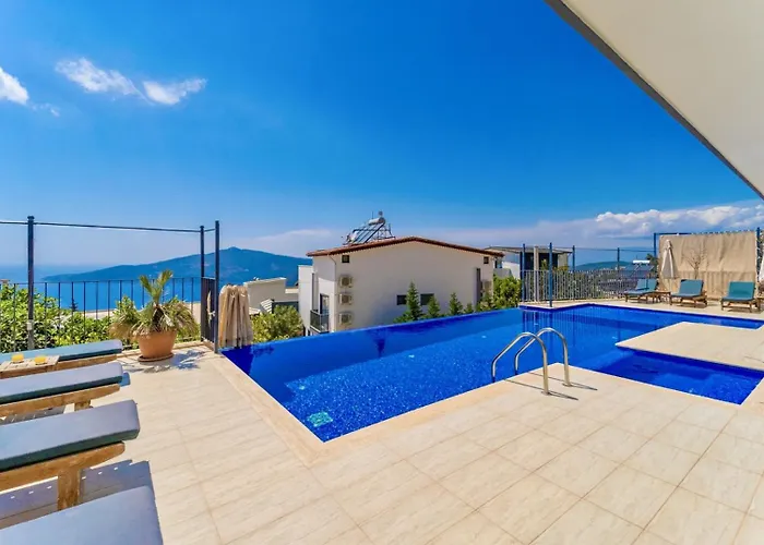 别墅 4 Bedroom Sea View In Kalkan