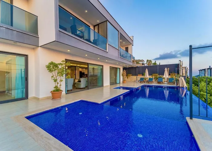 4 Bedroom Sea View In Kalkan 别墅 *